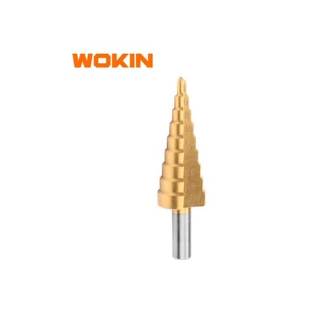 Wokin 4-20X2Mm Titanium Coated Step Drill Bit 759020